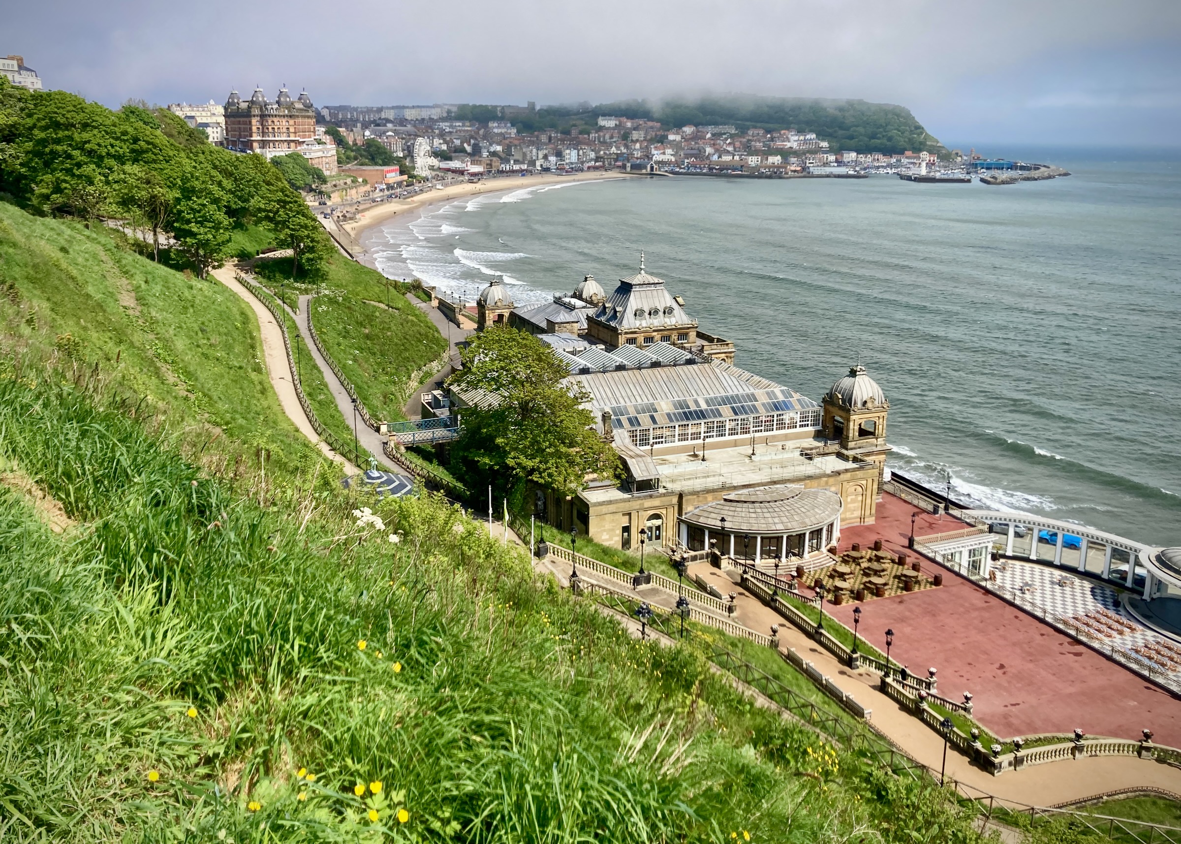 Scarborough South Cliff Gardens & Cliff Lift, North Yorkshire